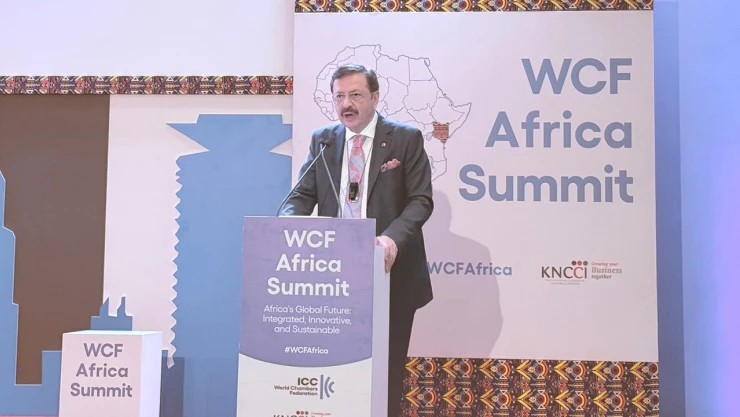 Hisarcıklıoğlu, 'Gümrük vergileri ve kotalarla duvarlar örülen bir dünya istemiyoruz'