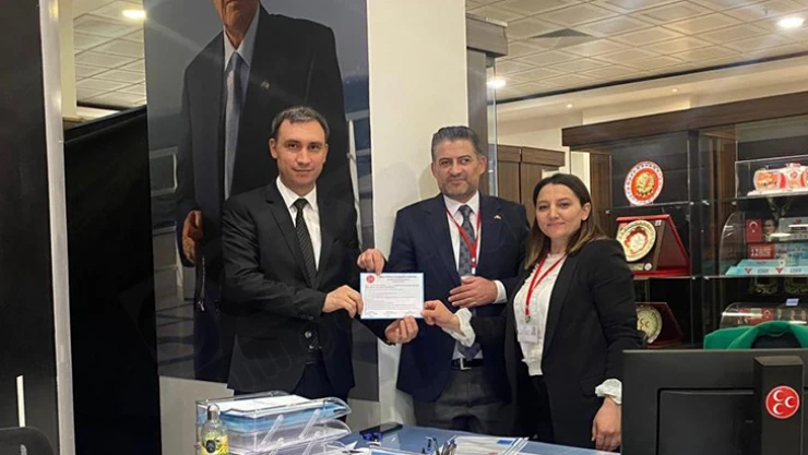 Hüseyin Kayış, MHP'den Milletvekili Aday Adayı oldu