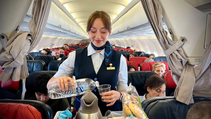 İç hat uçuşlarında su ikramı başladı