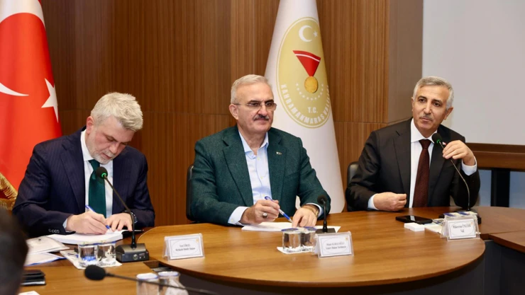 İçişleri Bakan Yardımcısı Münir Karaloğlu, Kahramanmaraş'ta