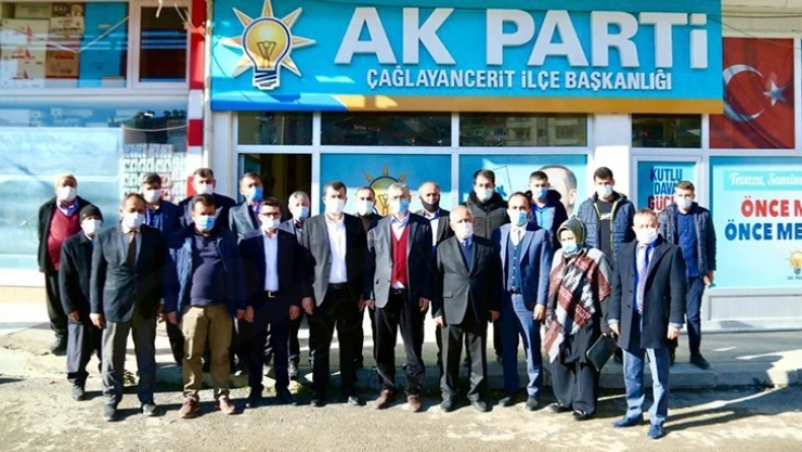 İçişleri Komisyon Başkanı Güvenç, Çağlayancerit'te yatırımları inceledi