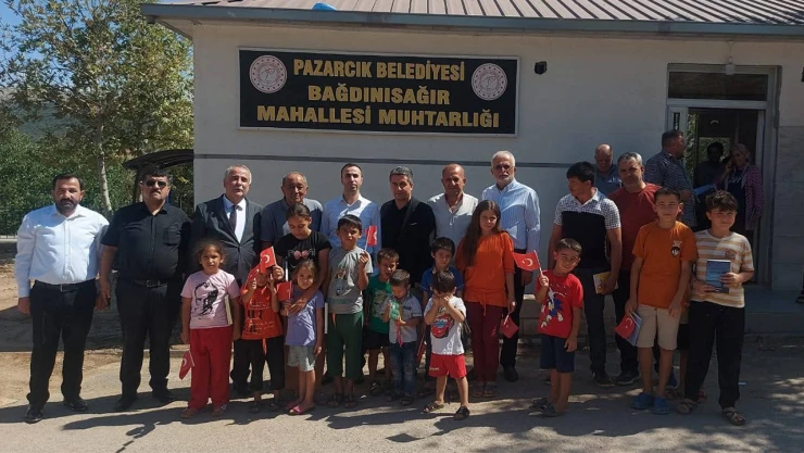 İKTA-DER'den Pazarcık'ta anlamlı kitap bağışı