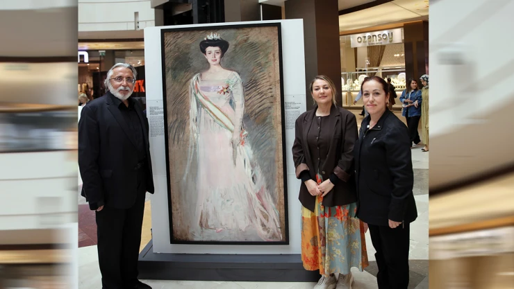 İlk Türk Kadin Ressamlardan Mihri Sergisi sanatseverlerle buluştu
