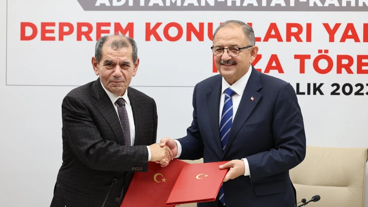 İmzalar atıldı! GS Kahramanmaraş'ta 100 konut inşa edecek