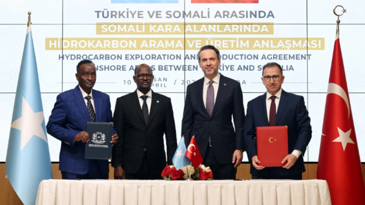 İmzalar atıldı! Somali'de petrol ve doğal gaz arayışı başlıyor