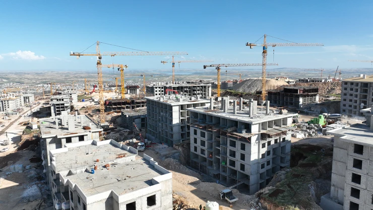 İndere'de 2 bin konut tamamlandı, teslime hazır