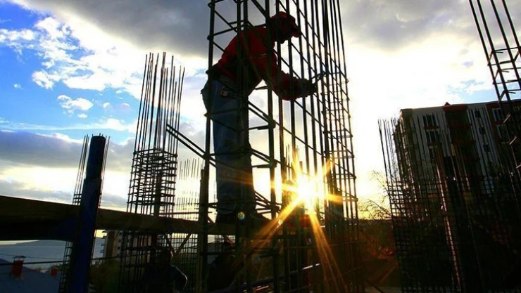 İnşaat sektöründe çalışan sayısı 1,7 milyonu aştı