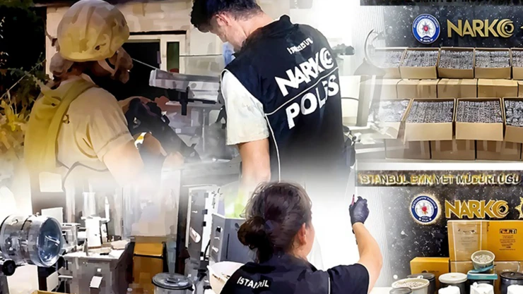 İstanbul'da 2 milyon 535 bin 680 adet uyuşturucu hap ele geçirildi
