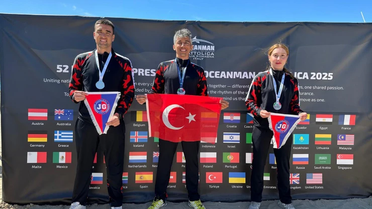 Jandarma gücü yüzme takımı Türkiye'ye madalyalarla döndü