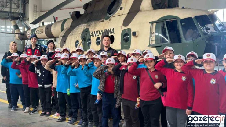 Jandarma, ilkokul öğrencilerini ağırladı