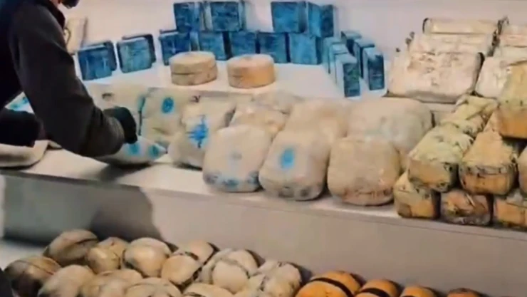 Jandarmadan dev operasyon! Tam 339 kilo ele geçirildi