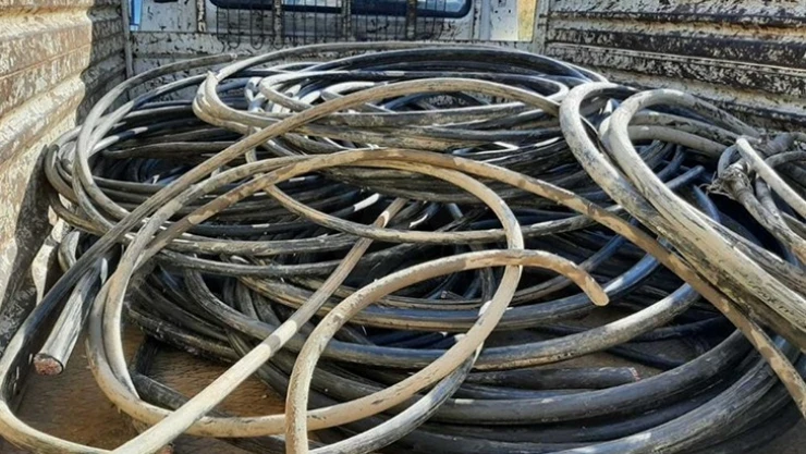 Kablo çaldıkları iddia edilen 3 şüpheli gözaltına alındı