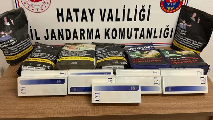 Kaçak sigara ve makaron operasyonu: 1 gözaltı