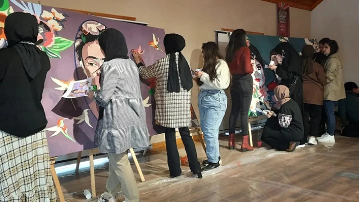 Kadın ve Resim çalıştayı tamamlandı