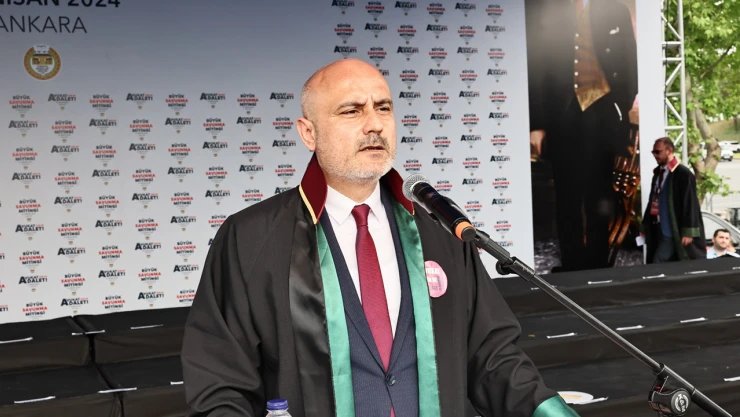 Kahramanmaraş Barosu'ndan Büyük Savunma Mitingine tam destek