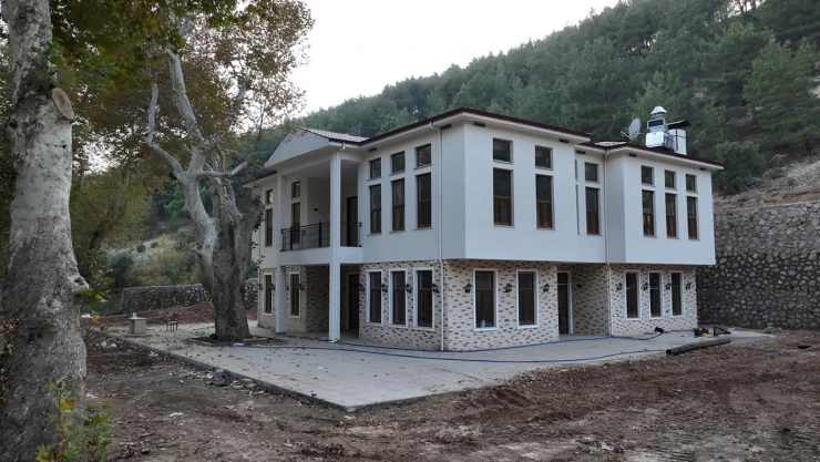 Kahramanmaraş Çınaraltı Sosyal Tesisleri inşasında sona gelindi