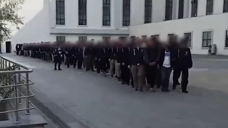 Kahramanmaraş dahil 25 ilde 274 şüpheli yakalandı