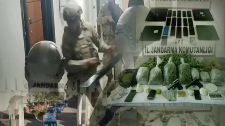 Kahramanmaraş dahil 9 ilde suç örgütlerine operasyon