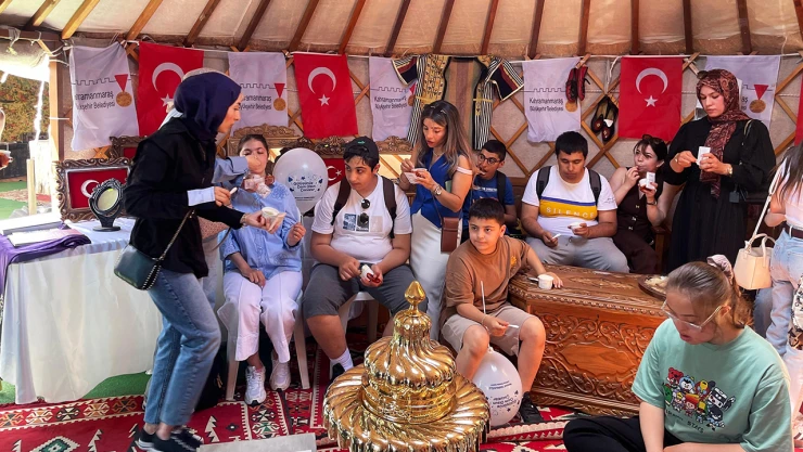 Kahramanmaraş Dondurması Etnospor Kültür Festivali'ne damga vurdu