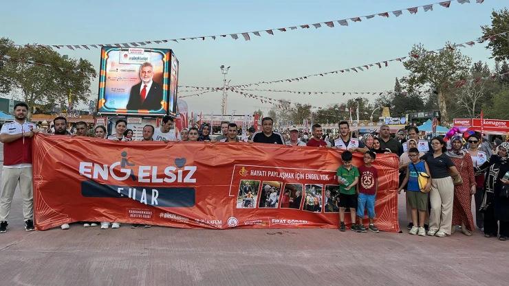 Kahramanmaraş Geleneksel Ağustos Fuarı'nda engelsiz bir gün