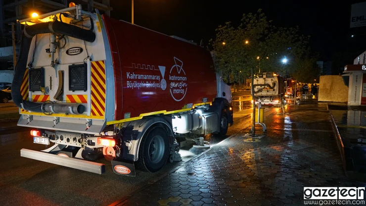 Kahramanmaraş genelinde temizlik seferberliği