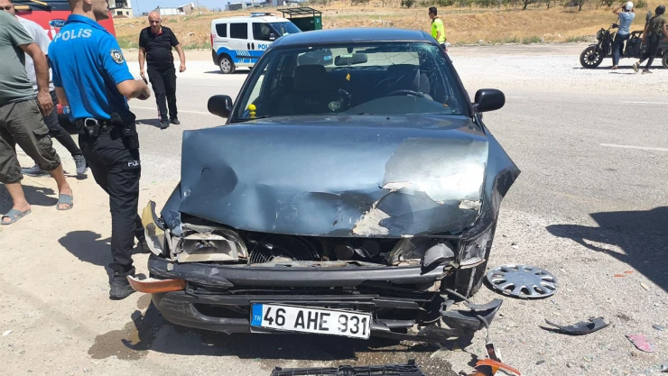 Kahramanmaraş'ın Afşin ilçesinde trafik kazası! 5 yaralı