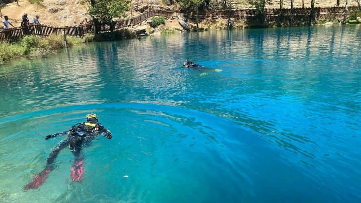 Kahramanmaraş'ın balık adamları görev başında