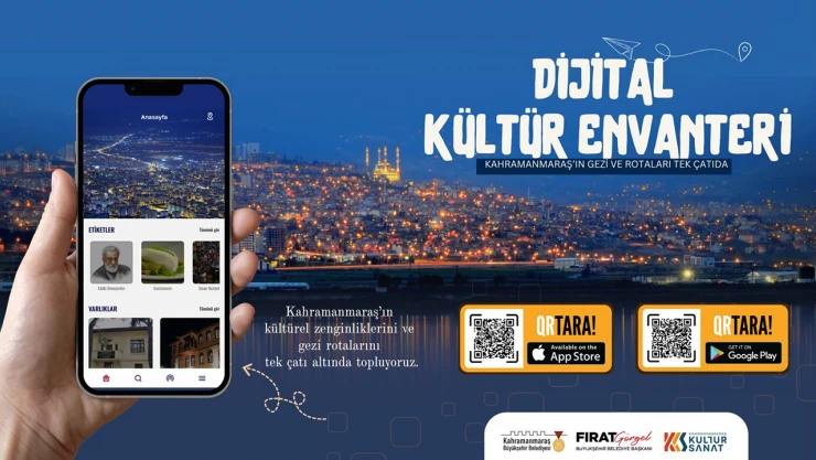 Kahramanmaraş'ın Dijital Kültür Envanteri yayında