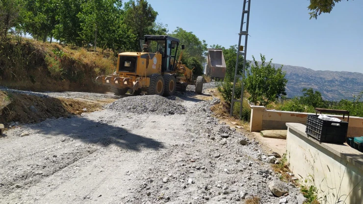 Kahramanmaraş'ın kırsal bölgelerinde ulaşım ağı