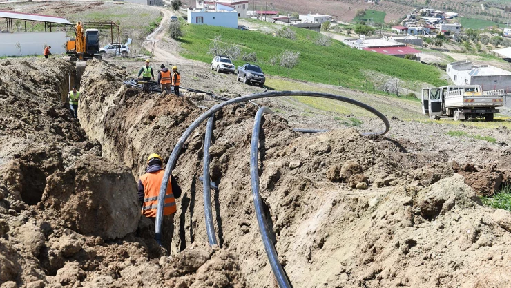 Kahramanmaraş'ın o ilçesinin içmesuyu sorunu yok oluyor