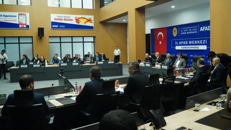 Kahramanmaraş'ın sorunları İl Koordinasyon toplantısında masaya yatırıldı