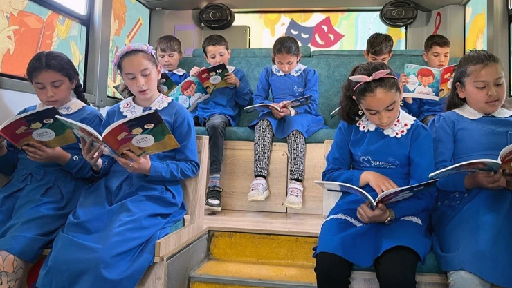 Kahramanmaraş kırsalında 5 bin çocuk kitapla buluştu