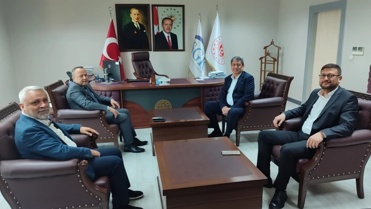 Kahramanmaraş OSB Başkanı Dinçer'den SGK'ya anlamlı ziyaret