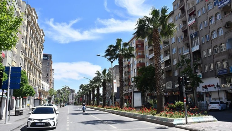 Kahramanmaraş sokaklarından bayram sessizliği