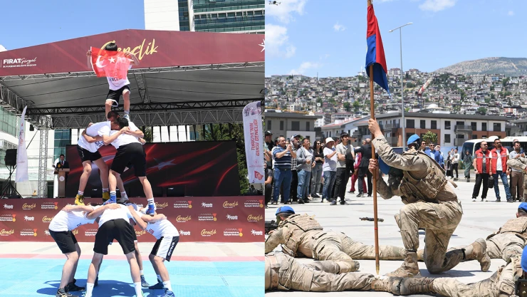 Kahramanmaraş'ta 106. yılın büyük coşkusu