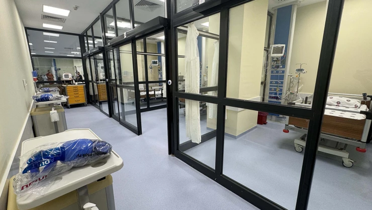 Kahramanmaraş'ta 3'ünüc basamak Erişkin Yoğun Bakım Ünitesi açıldı