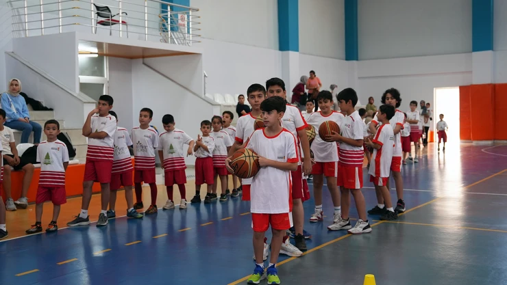Kahramanmaraş'ta 5 bin çocuk yaz tatiline spor kattı