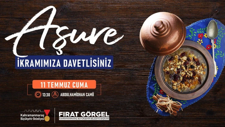 Kahramanmaraş'ta 5 bin kişiye aşure ikram edilecek