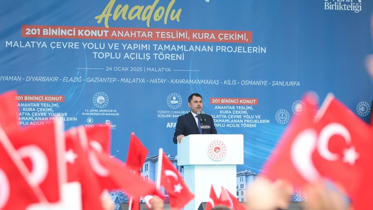 Kahramanmaraş'ta 7 bin 202 konut daha teslim edildi