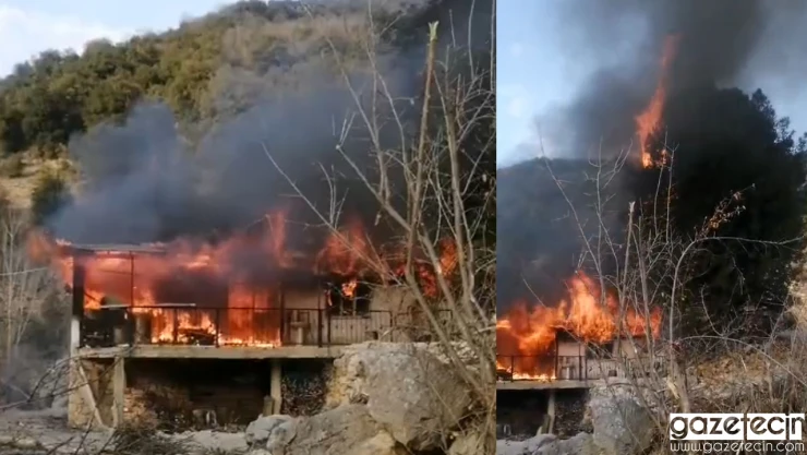 Kahramanmaraş'ta alevler evi küle çevirdi!