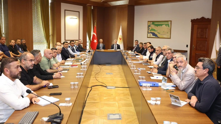 Kahramanmaraş'ta altyapı ve üstyapı çalışmaları için kritik toplantı