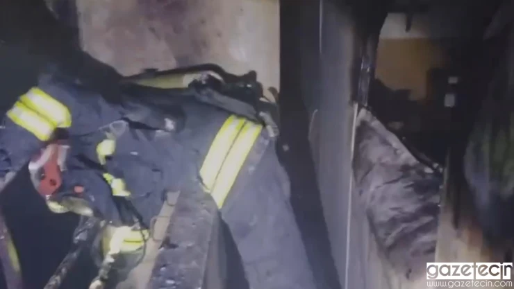 Kahramanmaraş'ta Arasa Otoparkı'nda gece yarısı yangın paniği