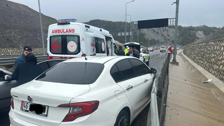 Kahramanmaraş'ta aynı noktada 50 saniye arayla 3 ayrı kaza