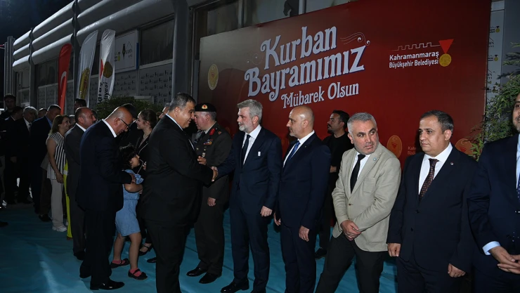Kahramanmaraş'ta bayramlaşma programı düzenlendi