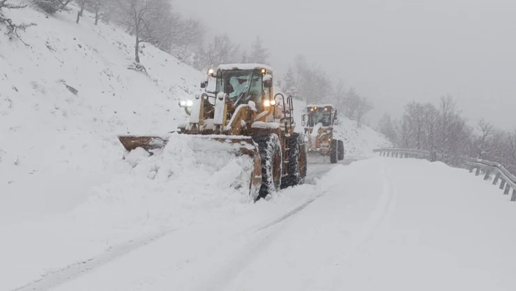 Kahramanmaraş'ta beklenen kar yağışı etkili oluyor