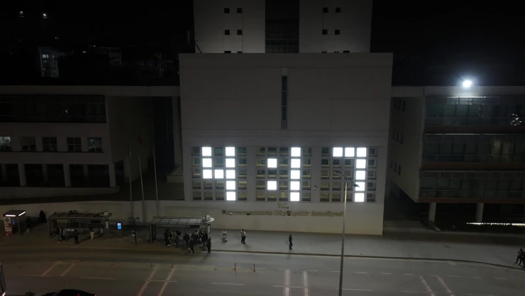 Kahramanmaraş'ta deprem şehitlerinin anısını yaşatan etkinlik büyük ilgi gördü