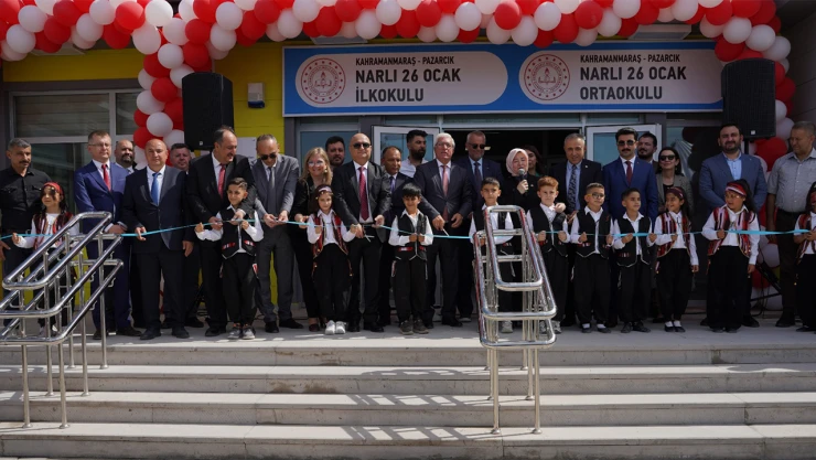 Kahramanmaraş'ta depreme dayanıklı yeni okullar hizmete açıldı