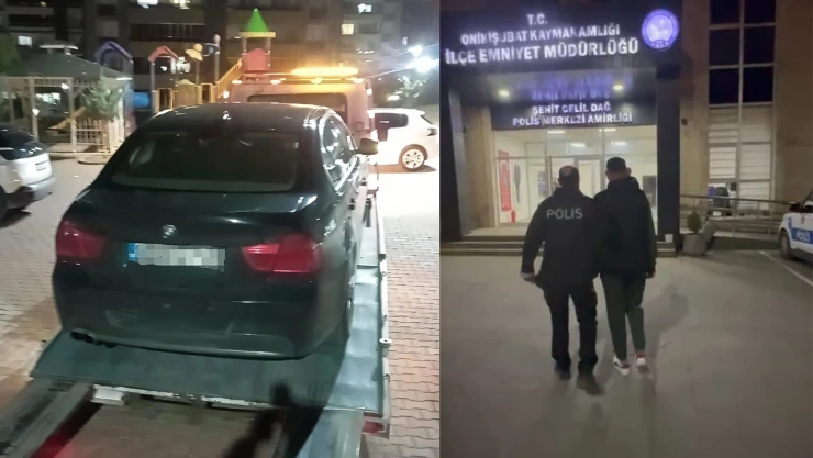 Kahramanmaraş'ta drift yapan sürücüye ağır ceza