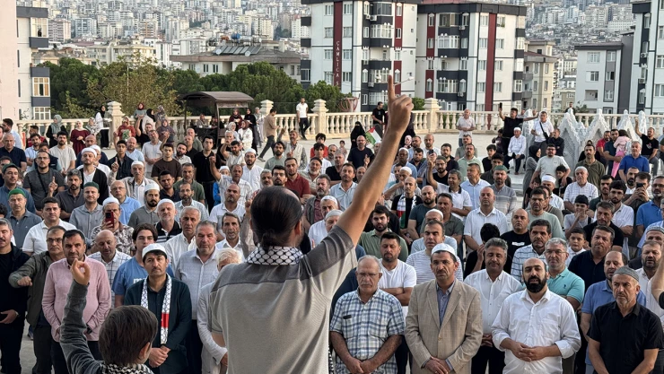 Kahramanmaraş'ta dualar Filistin ve Küresel Sumud Filosu için yükseldi