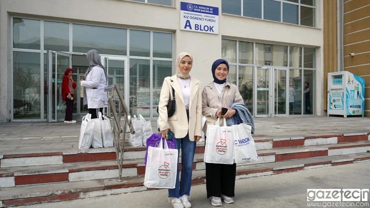 Kahramanmaraş'ta eğitim gören öğrencilere, Başkan Görgel'den sürpriz